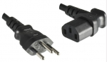 MicroConnect Power Cord Swiss - C13 901.8m Swiss Type J to angled C13