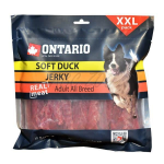 Treats for dogs: Ontario Soft Duck Jerky, 500 g
