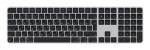 APPLE Maagiline klaviatuur Universaalne USB + Bluetooth QWERTY Venekeelne Must