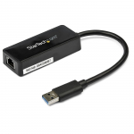 StarTech.com GIGABIT USB 3.0 NIC - BLACK USB 3.0 to Gigabit Ethernet