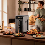 CECOTEC Kahekhealine kuumhku | Cecofry Duo | Tase 10000 | Vihkumisvim 2400 W | Mahu 10 L | Must