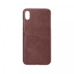 ONSALA Mobile Cover Brown with Cardpocket iPhone X/XS MAX