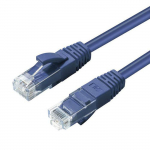 MicroConnect U/UTP CAT5e 0.5M Blue PVC Unshielded Network Cable,
