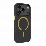 Tactical MagForce Hyperstealth 2.0 kaitse iPhone'ile 17 Pro / must/kollane