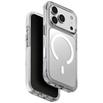 uniq Etui Combat iPhone 18 Pro / 17 Pro Magclick laadimisega, valge
