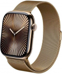 CRONG Milano Steel Apple Watch 44/45/46/49 mm Roosakulta