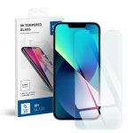 Kvast klaasist iPhone'ile 13 / 13 PRO / 14 / 16e (SE 4 2025) Sinine Tht