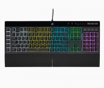 CORSAIR K55 RGB PRO klaviatuur Mngude USB QWERTY Nordic Must