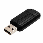 Verbatim Pendrive 8GB USB-A 2.0 PinStripe tarny/must 49062