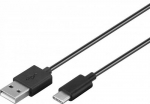 Goobay 59118 USB-kaabel USB 2.0 0,5 m USB A USB C must
