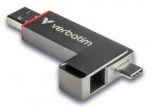 Verbatim 1TB Dual QuickStick USB 3.2 Silver