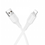 USB A kabel, 2,4A, 1 m, X120 valge
