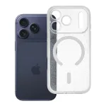 IPhone 18 Pro / 17 Pro jaoks meldud lbikesed Mag Cover (STR / KAAMERA KAITSE) hillikus MagSafe'iga, lbikesed glitterid
