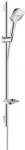 Hansgrohe Raindance Select E Shower Set 120 3jet 90cm and Soap Dish Chrome/White
