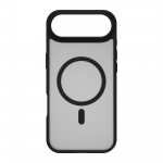 FoneKit Magneet-hhilise Soft Touch kaitsekarp iPhone Air, must/hall (6438148063368)