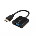 MicroConnect Adapter HDMI - VGA M/F, Black Support Audio, 1920*1080