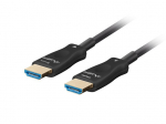 LANBERG HDMI M/M V2.1 Kaabel 20m 8K optiline AOC must