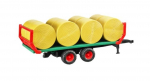 BRUDER Ballentransportanhnger (mit 8 Rundballen)