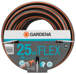 GARDENA Comfort FLEX Schlauch 19mm (3/4"") (schwarz/orange, 25 Meter)