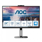 AOC V5 24V5CW/BK arvutimonitor 60,5 cm (23,8) 1920 x 1080 pikslit Full HD LED must