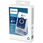 PHILIPS s-bag Vakuumpuhastaja slgid FC8021/03 4 x puhastusslg 1 standard, mis sobib kigile 50% pikem eluiga 15% rohkem mahutavus