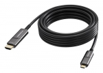 Vision TC 10MUSBCHDMI+/BL videokaabli adapter 10 m USB Type-C HDMI Type A (standard) must