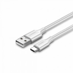 UGREEN 60123 USB kaabel USB 2.0 2 m USB A USB C Valge