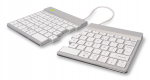 R-Go Tools R-Go Split Break keyboard, AZERTY (FR), bluetooth, white