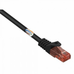 Renkforce RF-5043808 vrgukaabel Must 0,5 m Cat6 U/UTP (UTP)