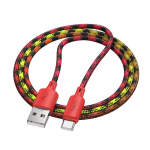Hoco 3A USB-A-st USB-C kaabel, 1 m, X116, gradient punane