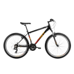 Romet Noorte jalgratas Rambler R6.0, 26" must-oran-punane (M)
