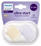 Philips Avent Ultra Start Pacifier 0-2 months 2 pcs