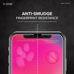 X-ONE tisfilm Extra Strong Crystal Clear Samsung S25 FE klaasist kaitsekile 9H