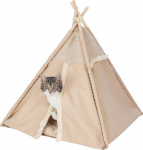 Trixie Boho Tipi, suletud pesakoda koelle/kassile, be, 55 x 65 x 55