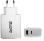 Extra Digital SC230259 USB Type-C / USB Type-A 65W PPS White