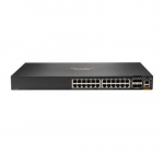 HPE Aruba Networking CX 6200F 24G 4SFP+ juhtimine L3 Gigabaidi Ethernet (10/100/1000) 1U
