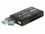 Delock SuperSpeed USB 5 Gbps kaardilugeja CF / SD / Micro SD / MS / M2 / xD mlu kaartidele