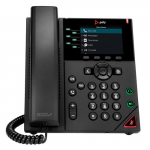 Poly VVX 350 6-reaalne IP-telefon ja PoE toega