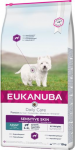 Eukanuba Kuivtoit forud koerad - PEVAT ADULT SENSITIVE SKIN, 12 kg
