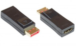 Alcasa HDMI-DP14G kabeli suunamja Displayport Must