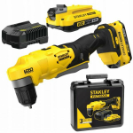 Stanley ST ANGLE SCREWDRIVER V20 SFMCD750D2K 2x2.0Ah