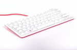 Raspberry Pi SC0168 klaviatuur Office USB QWERTZ saksa keeles, punane, valge