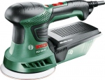 BOSCH PEX 300 AE orbit-lihvpaber 24000 OPM Must, Roheline 270 W