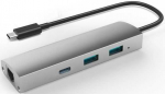 Extra Digital USB 3.1 2-port USB 3.0 keskus + 1-port USB 3.1 Gigabit Ethernetiga