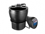 Lamex LXAS14 LTC Car Charger 120W, 2 USB sockets 3.1A, Quickcharger
