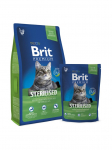 CAT FOOD BRIT PREM CAT STERILIZED