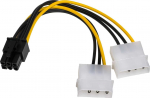 Akyga AKYGA ADAPTER 2X MOLEX /PCI-EXPRESS 6-PIN AK-CA-13