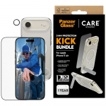 PanzerGlass CARE kaitsekomplekt Feature Kick 3w1: mbris + klaas + objektiiv iPhone Air jaoks