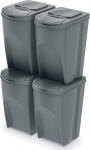 Evogreen Prosperplast Sortibox jteseparaator 4 x 35L hall (IKWB35S4-405U)
