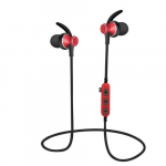 Platinet Premium Bluetooth spordikuulmikassad AND vabaked / MicroSD-kaardiloeturi / A2DP / Punane